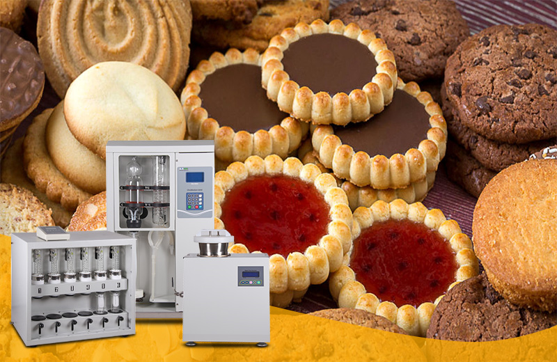 آزمون های انواع شیرینی با تجهیزات سری ASCO