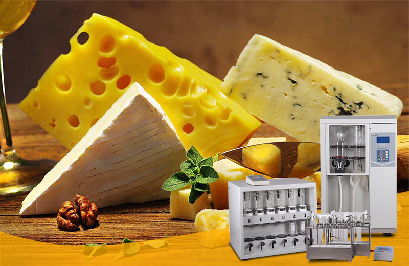 انواع پنیر و ویژگی های شیمیایی آنها